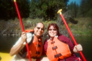 One new thing I tried that I didn't thing I would was white-water rafting in Bend. Fun, Fun, Fun!